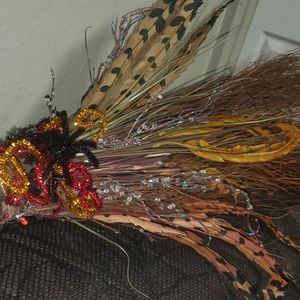 Fall broom handmade